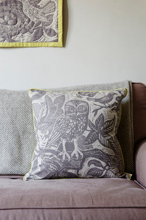 Owl Cushion by Mark Hearld
